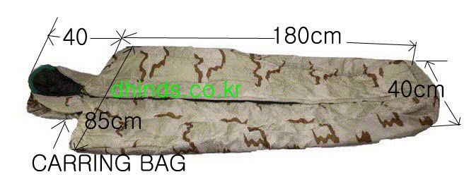 침낭 군용 HS3201-1 UK TYPE SLEEPING BAG CAMO-1.jpg